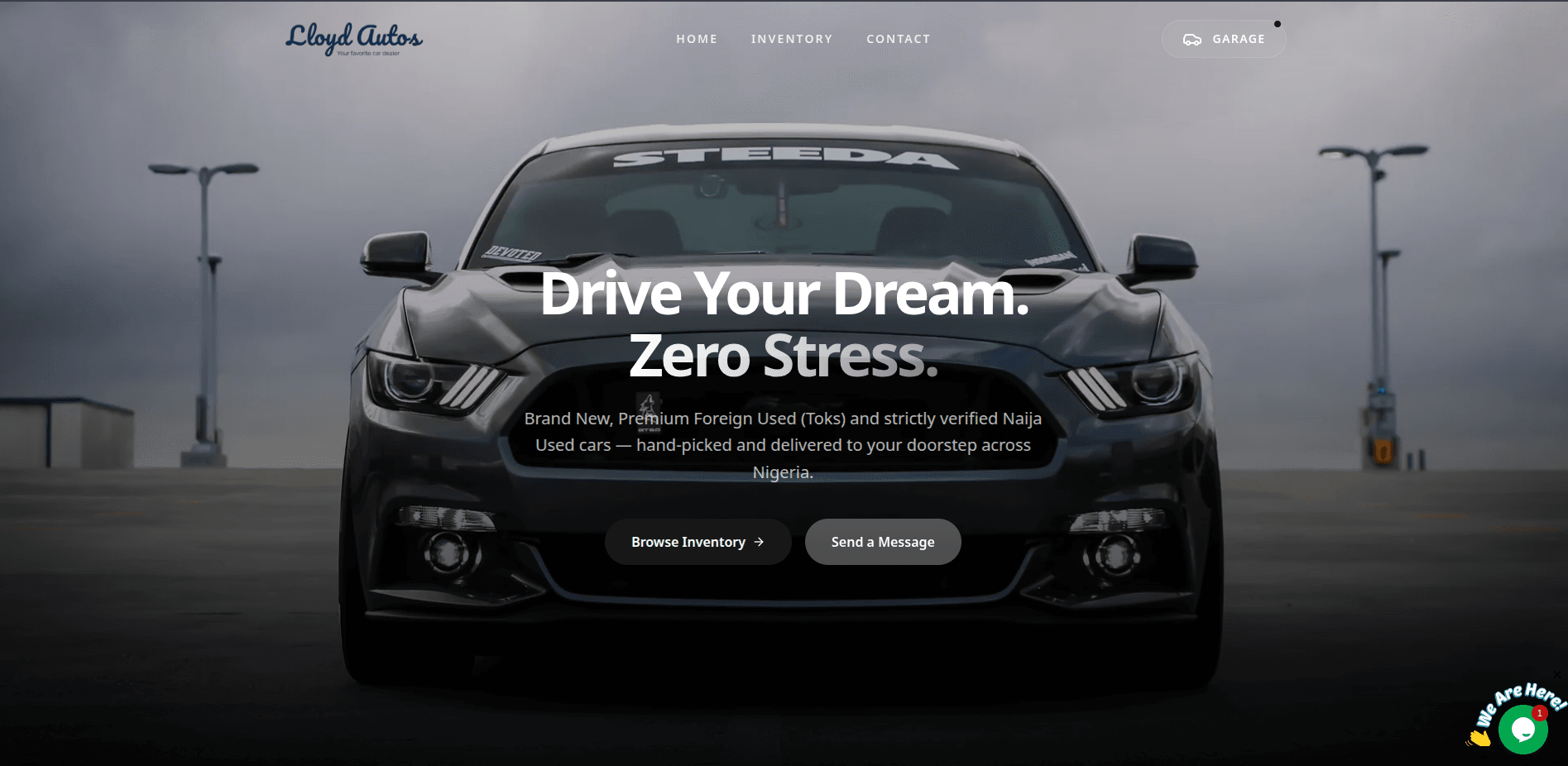 Lloyd Autos homepage